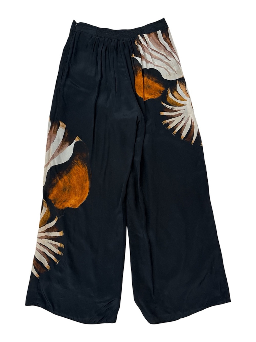NWT, Farm Rio Ammonite Placed Print Wide Leg Pants size Medium - Picture 6 of 9